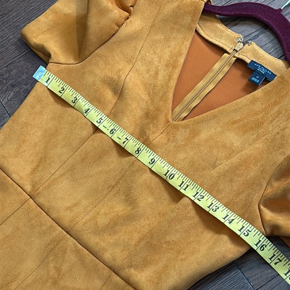 Ann Taylor Factory Orange Midi Dress - Picture 3 of 12